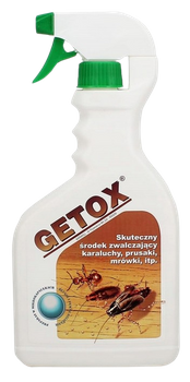 GETOX SPRAY NA KARALUCHY, KARACZANY I INNE OWADAY BIEGAJĄCE 0,6L