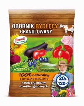 Florovit Obornik bydlęcy nawóz granulowany 5L