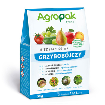 MIEDZIAN 50WP 50g AGROPAK