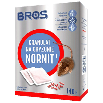 BROS NORNIT GRANULAT  NA NORNICE I KARCZOWNIKI 140g