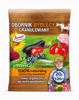 Florovit Obornik bydlęcy nawóz granulowany 10 L